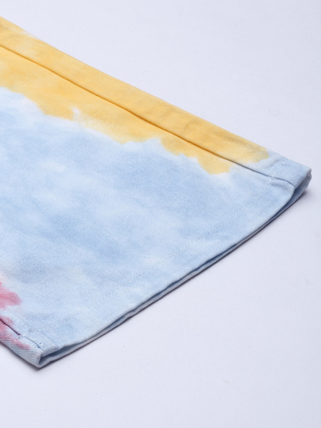 Tie & Dye Printed Flared Trouser
