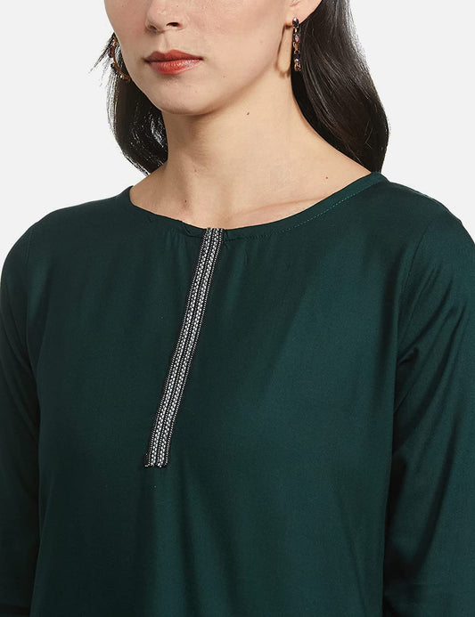 Solid Kurta