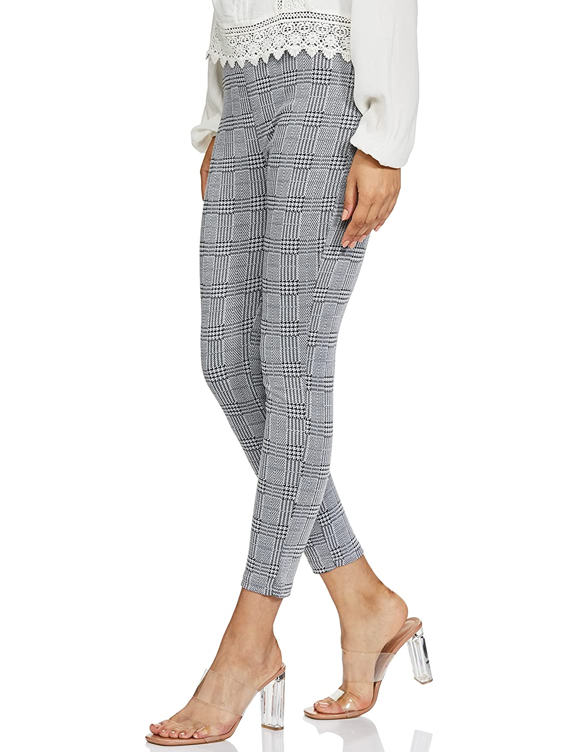 Checked Treggings