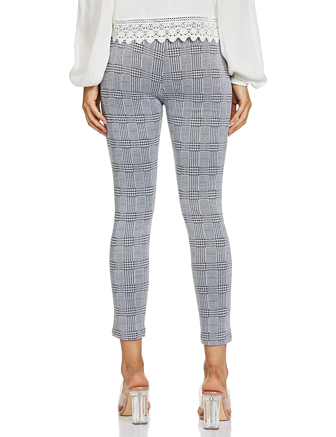Checked Treggings