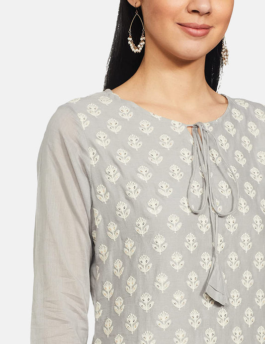Printed Kurta Set