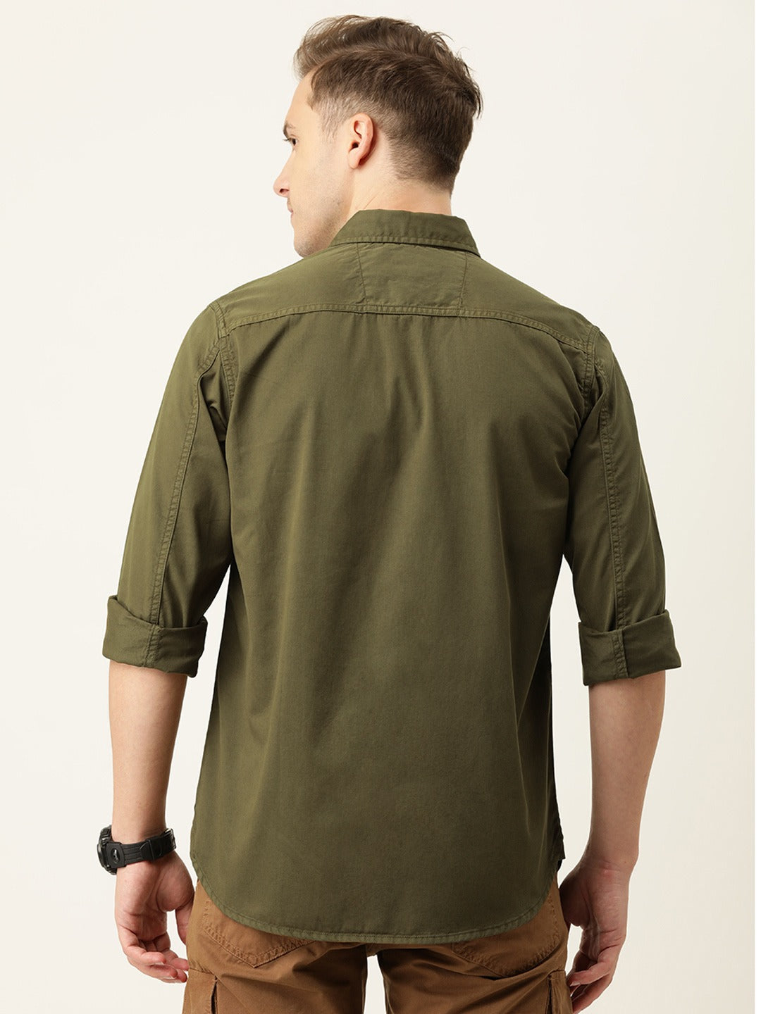 Solid Casual Shirt