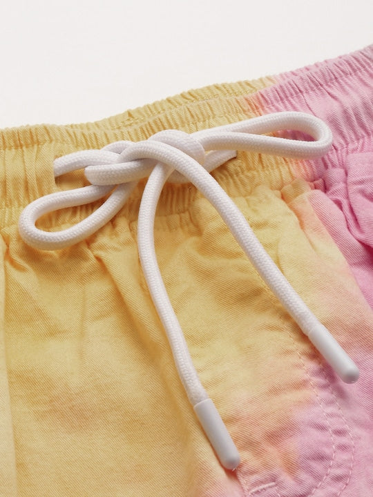 Tie and Dye Cargo Trouser