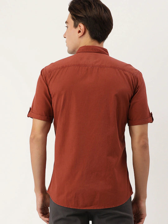 Solid Casual Shirt