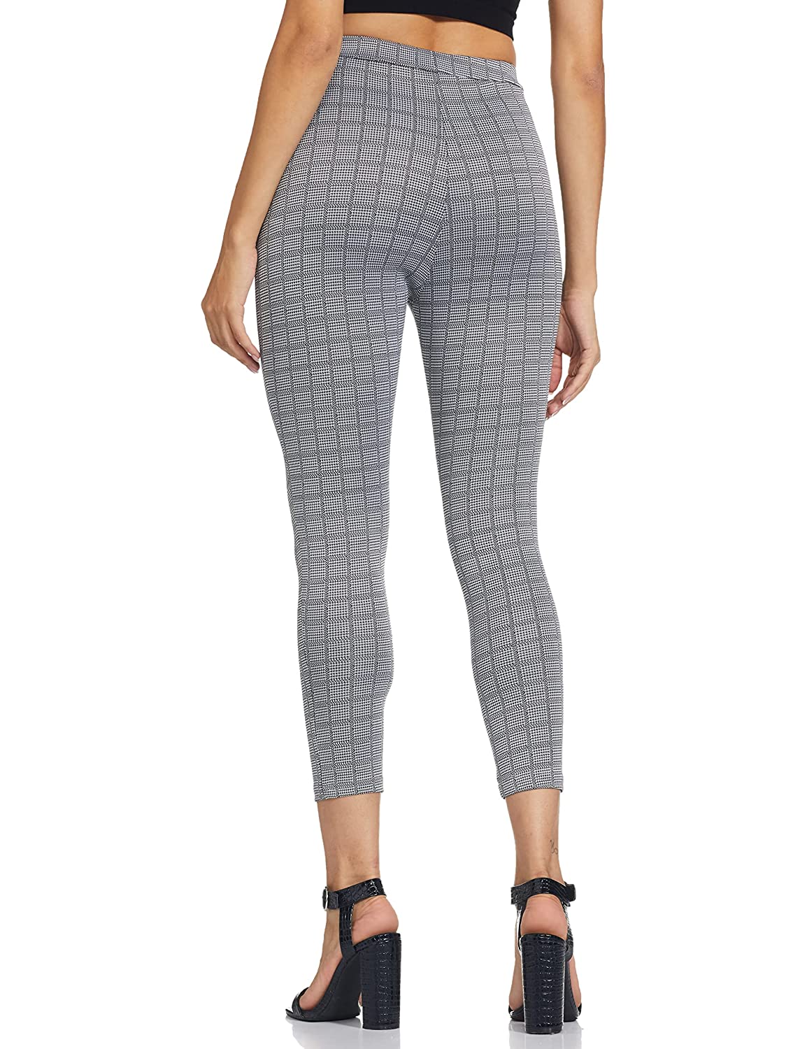 Checked Treggings
