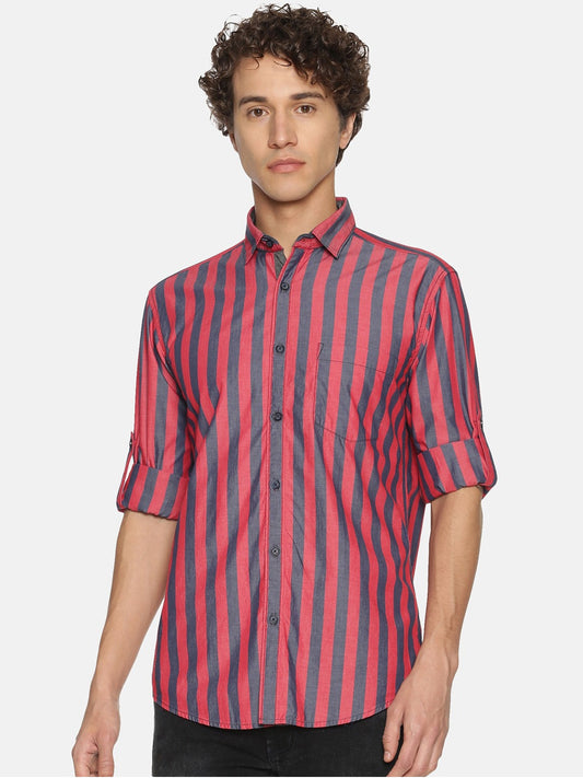Striped Casual Shirt