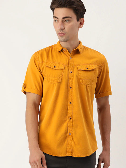 Solid Casual Shirt