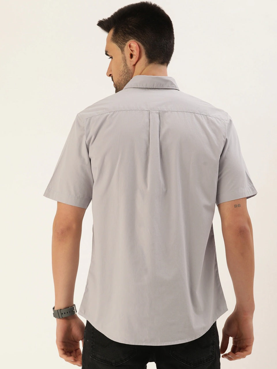 Solid Casual Shirt