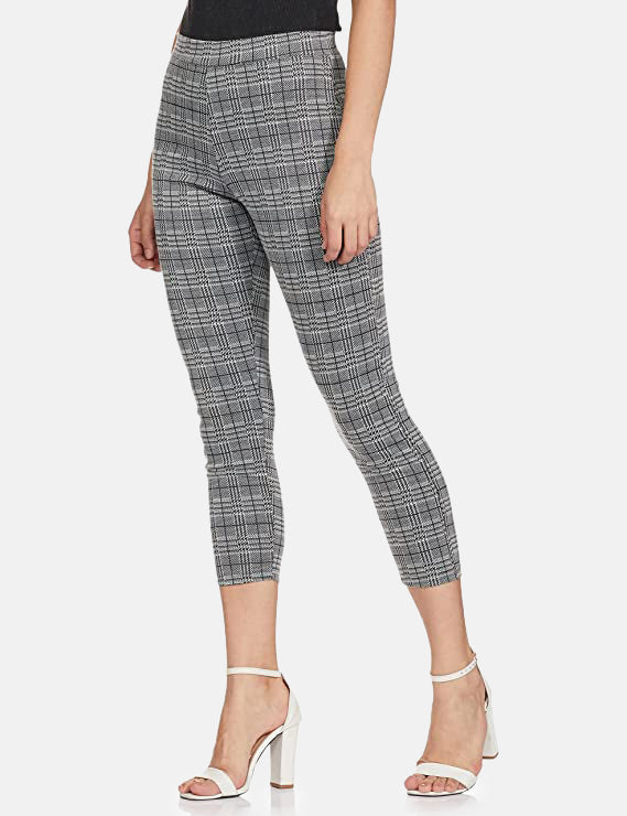 Checked Jeggings