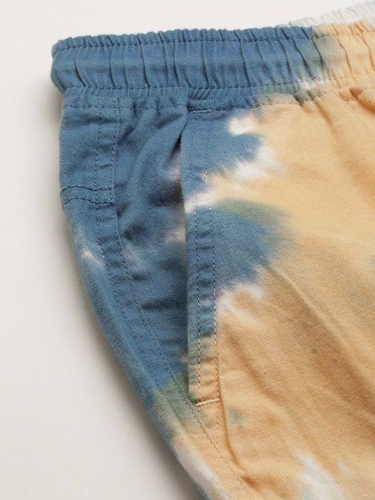 Tie and Dye Cargo Trouser