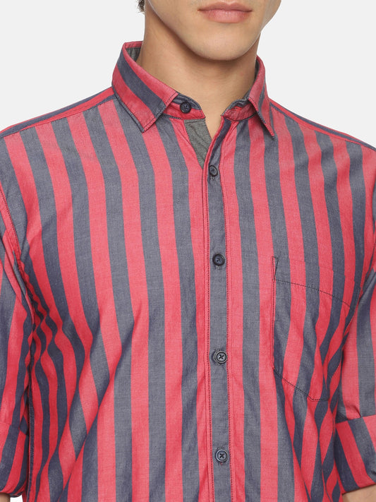 Striped Casual Shirt
