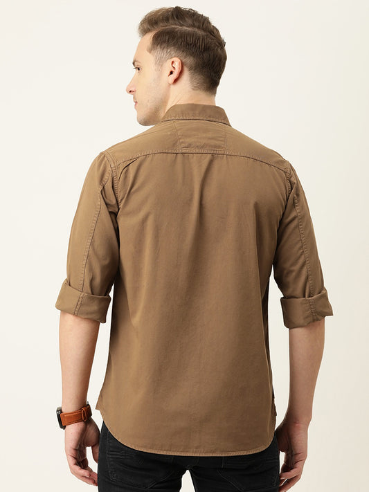 Solid Casual Shirt