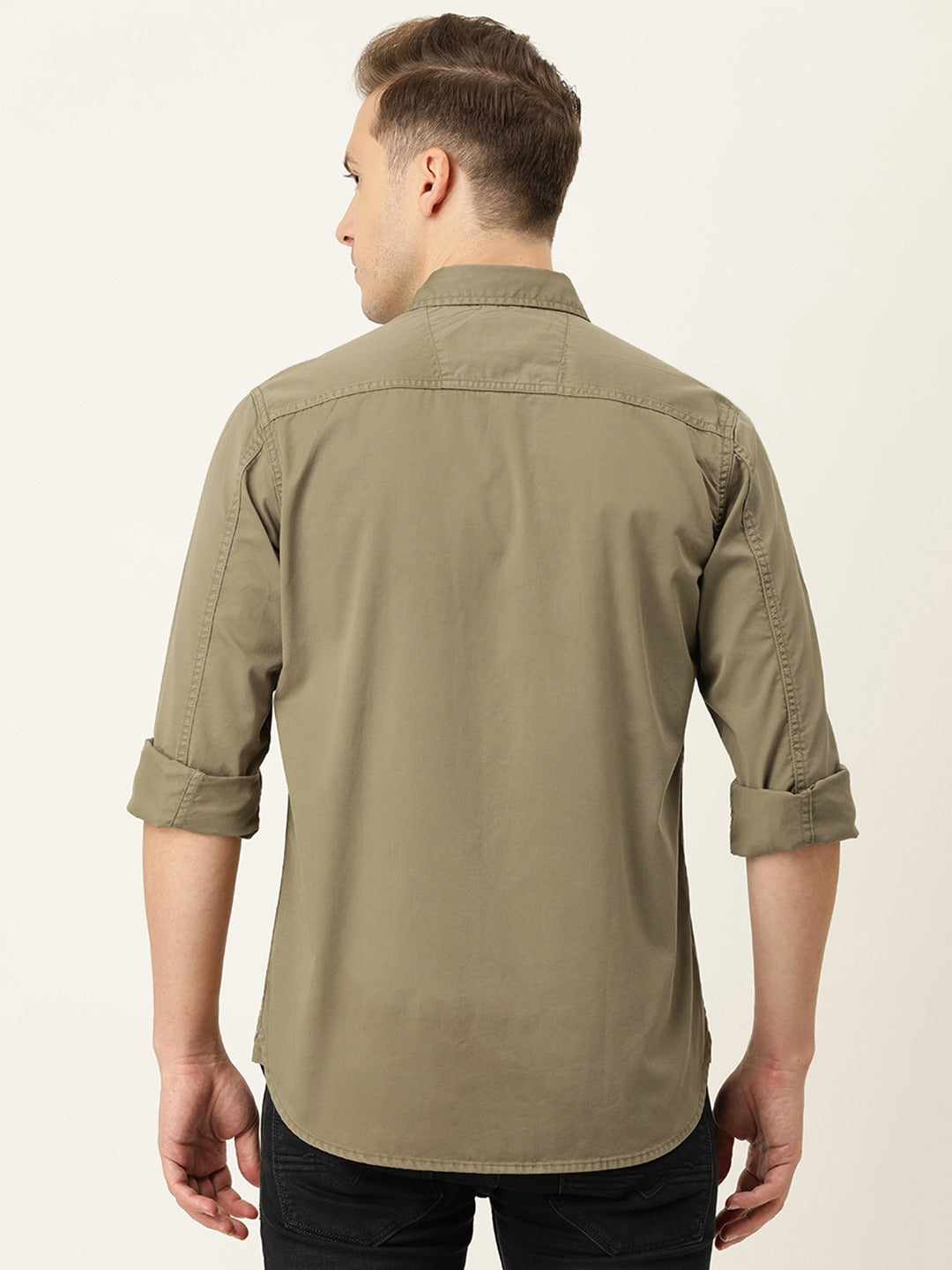 Solid Casual Shirt