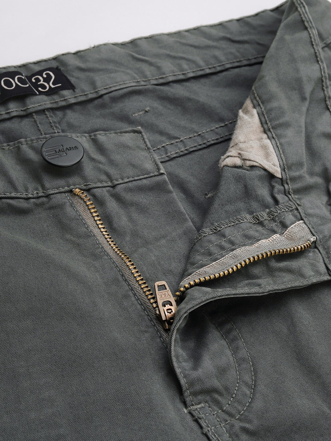 Solid Cargo Trousers