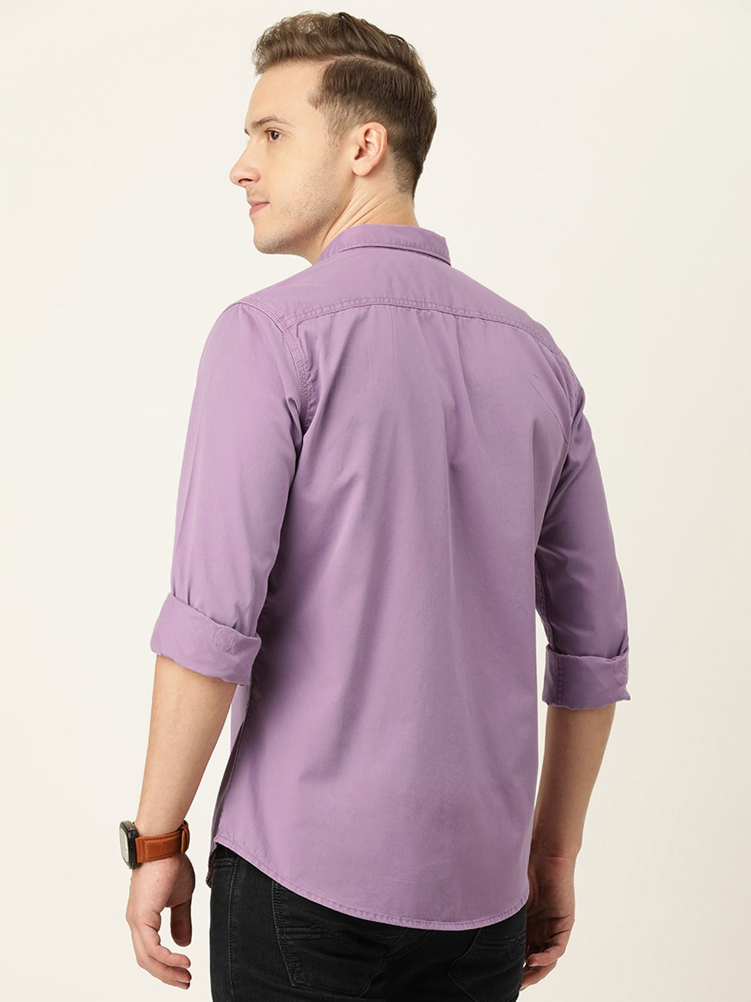 Solid Casual Shirt