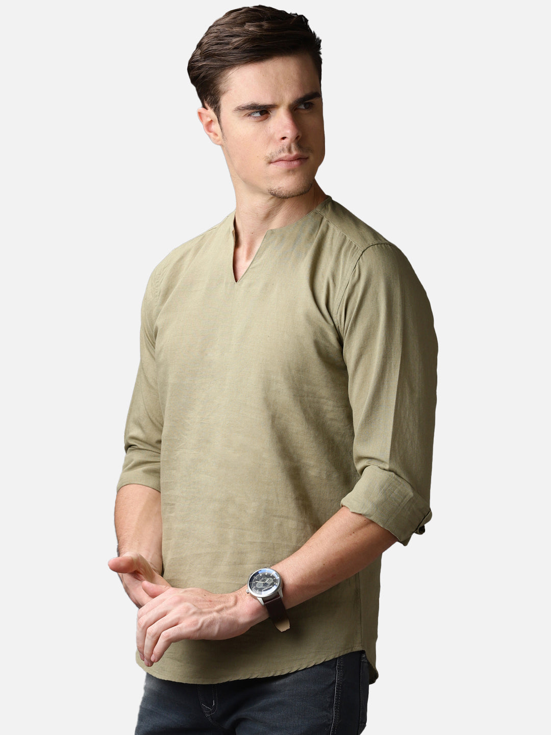 Solid Straight Kurta