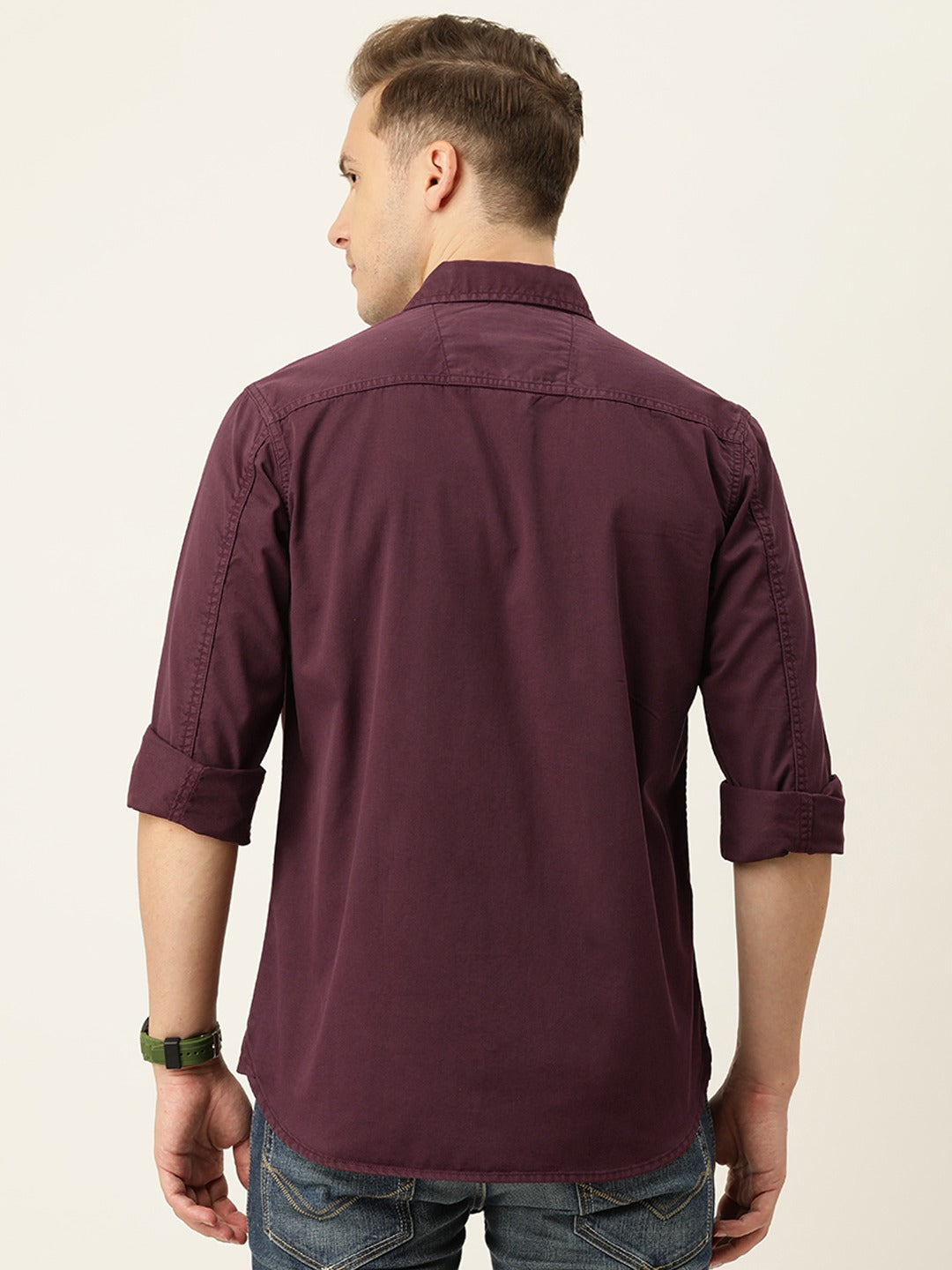 Solid Casual Shirt