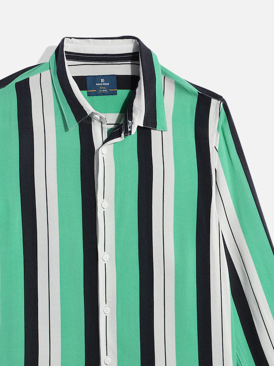 Striped Casual Shirt