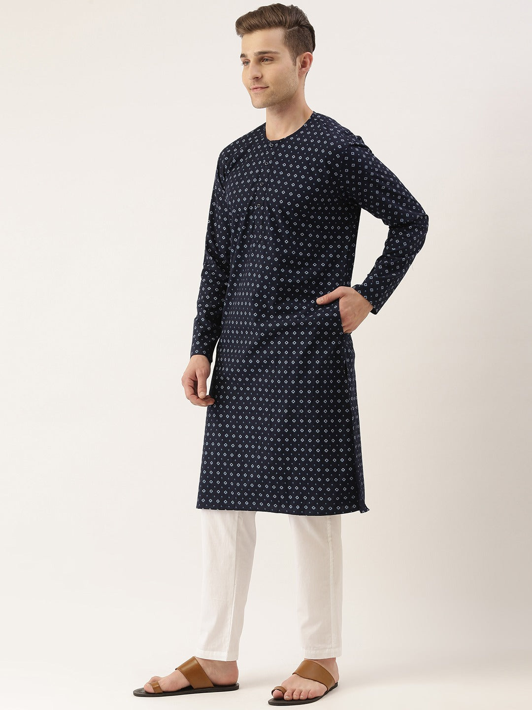 Printed Ethnic Kurta