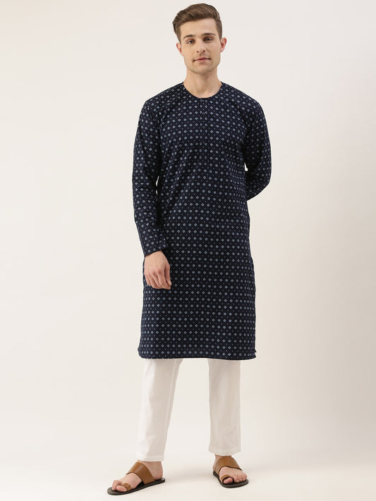 Printed Ethnic Kurta