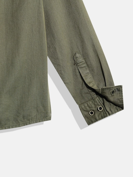 Solid Casual Shirt