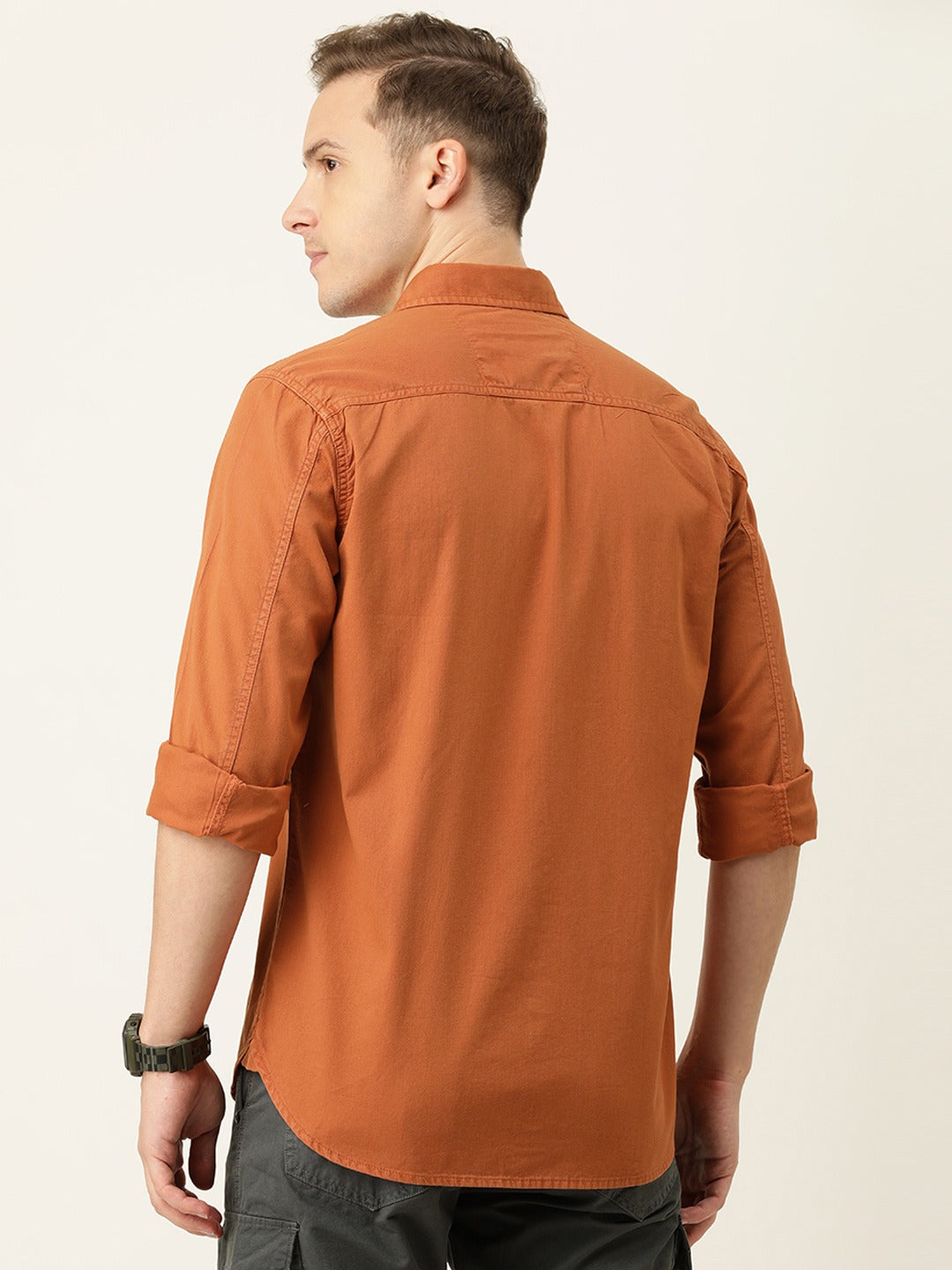 Solid Casual Shirt