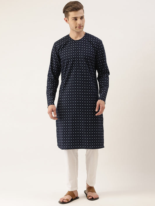 Printed Ethnic Kurta
