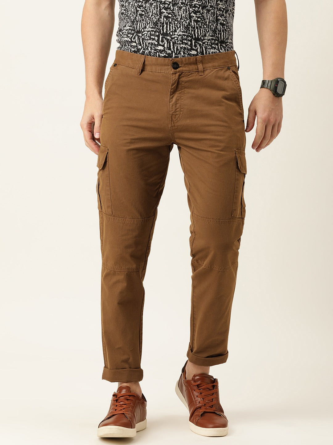 Solid Cargo Trousers