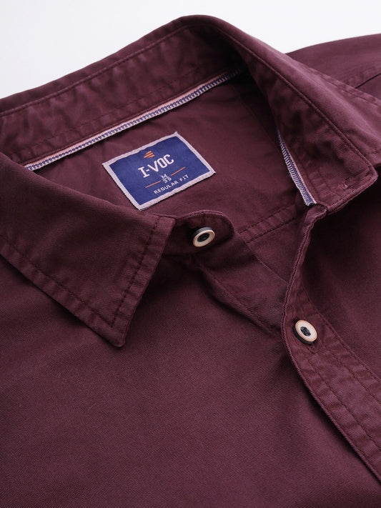 Solid Casual Shirt