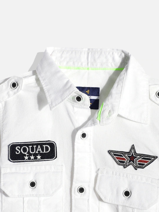 Solid Casual Shirt