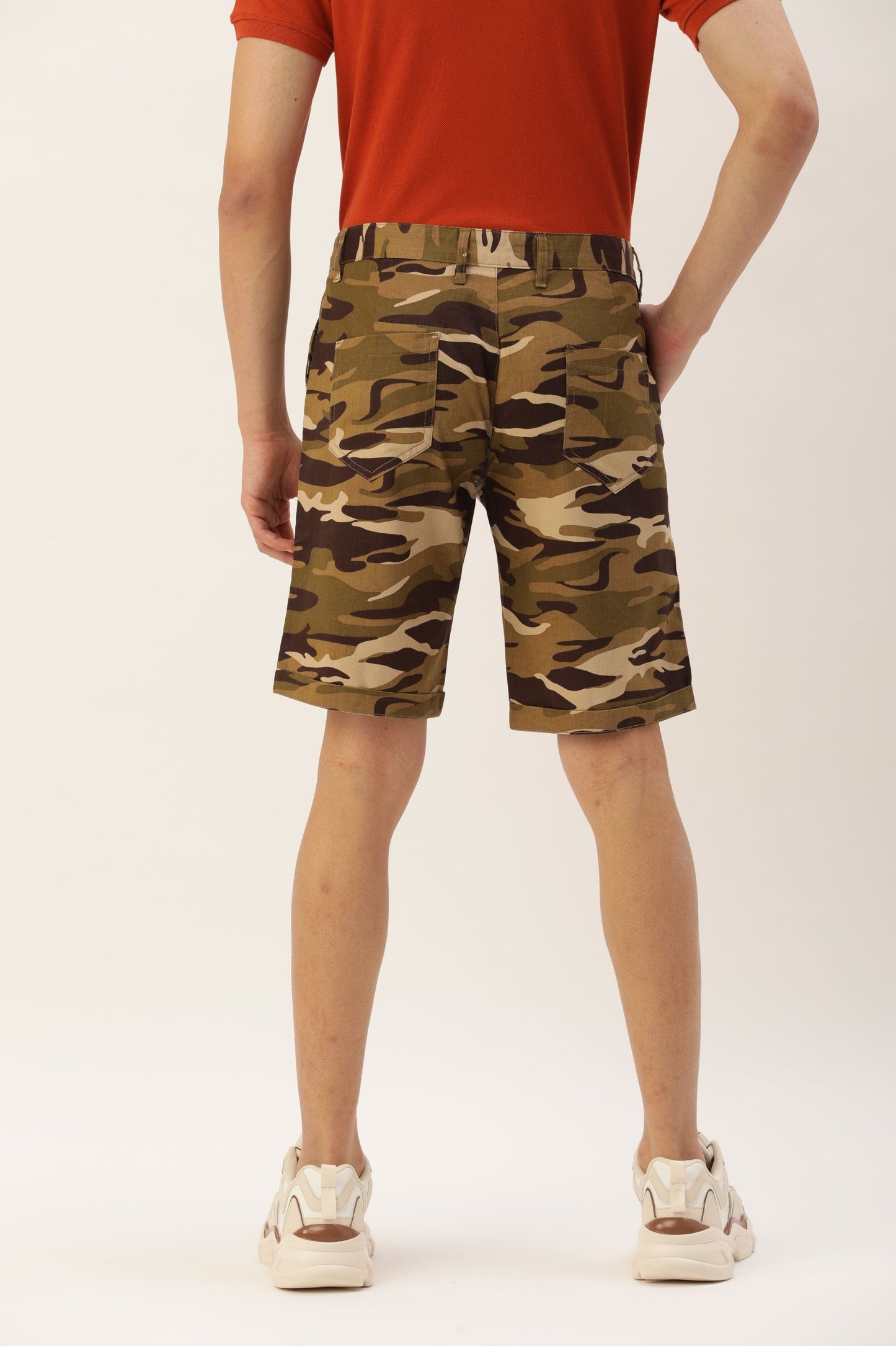 Printed Chino Shorts