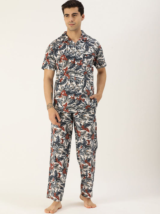Printed Night Suit