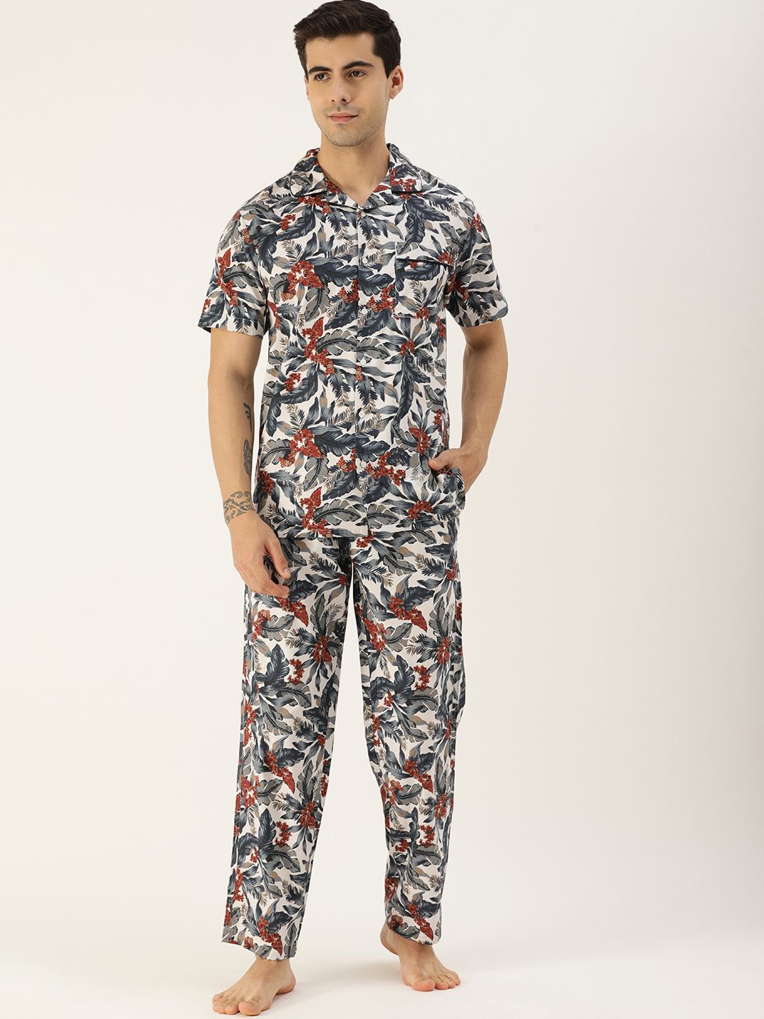 Printed Night Suit