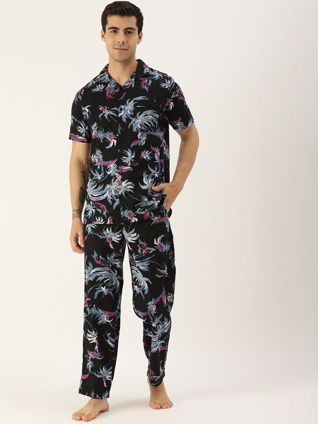 Printed Night Suit