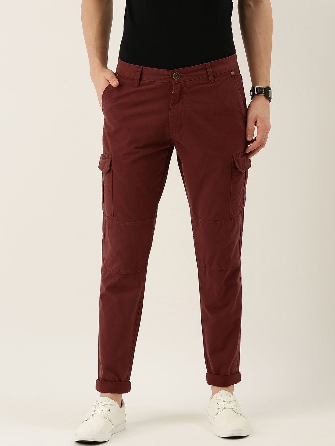 Solid Cargo Trouser
