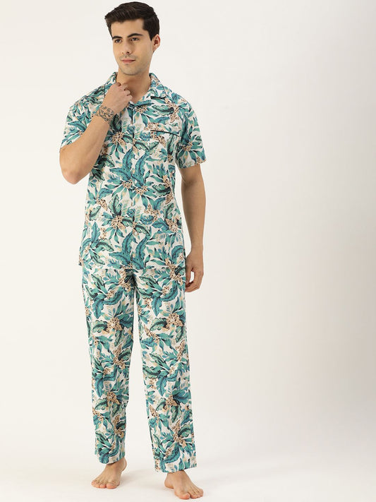 Printed Night Suit